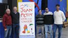 La quina de la UD Cassà dona suport a la Fundació joan Petit