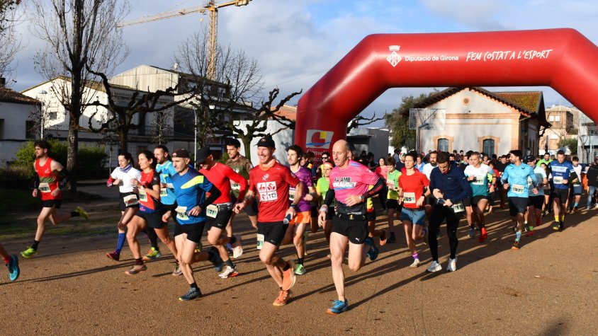 Un moment de la sortida de 12 kms