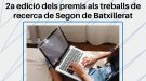 Cassà convoca la segona edició dels Premis al Treball de Recerca