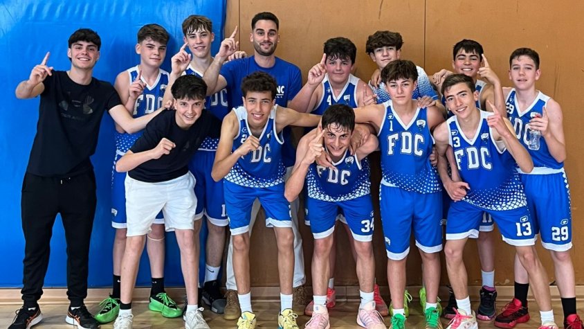 L'equip infantil masculí, campió territorial