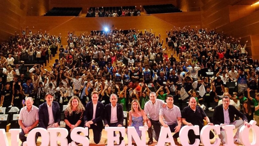 Doble guardó al Vòlei Cassà en la X Gala Valors en Acció dels Jocs Emporion
