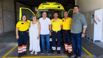 En dos mesos, l'ambulància ha fet prop de cent serveis a Cassà