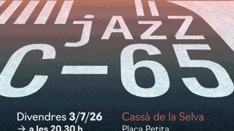 El Festival de Jazz C-65 celebra la cinquena edició a Cassà amb dues propostes musicals de primer nivell